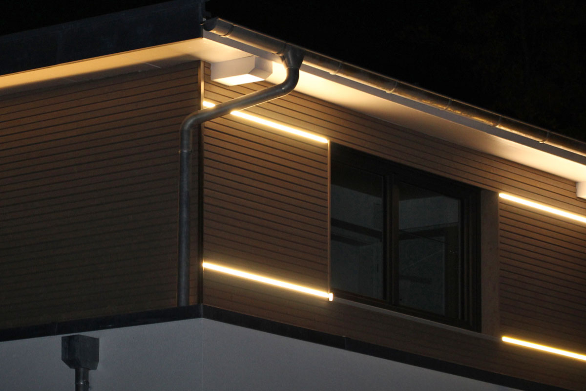 KORONA Lichtplanung | Mehrfamilienhaus in Weingarten KORONA Lichtplanung | Mehrfamilienhaus in Weingarten